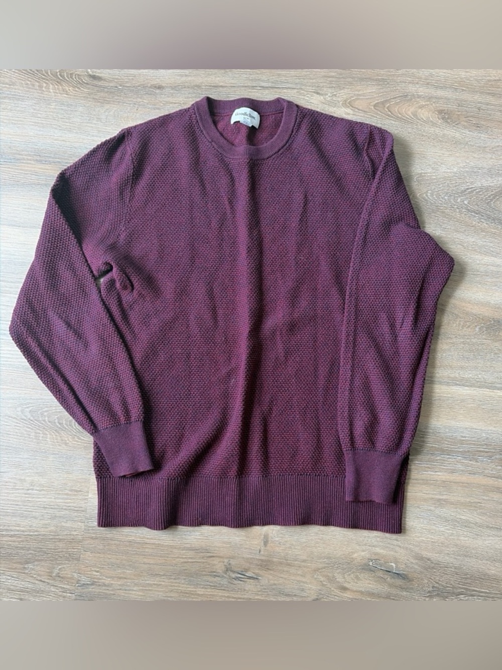 Goodfellow & Co burgundy men’s sweater